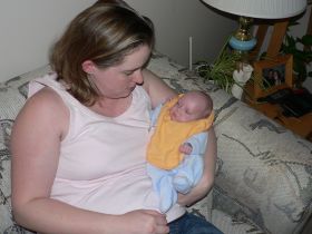 Sept 26/06 - Mommy with baby