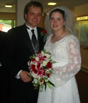 The happy couple